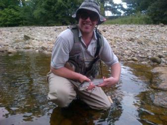Nice grayling for Chris 