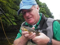 Fly Fishing River Swale from USA