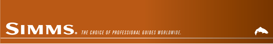 The Durham Fly Fishing Company is an Approved Simms Pro-Guide